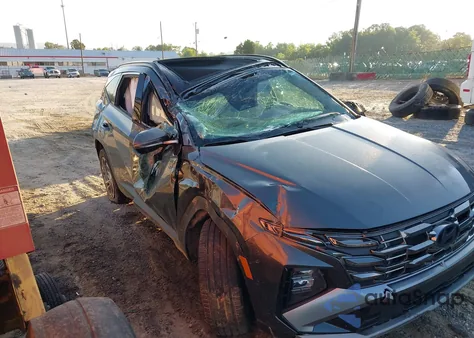 2025 Hyundai Tucson Hybrid Limited from USA, damaged, VIN KM8JEDD1XSU248702